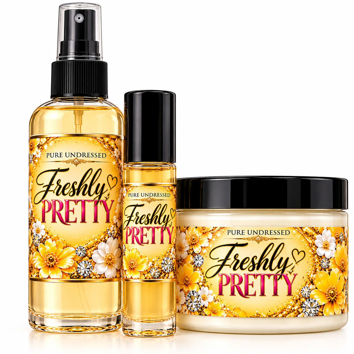 Freshly Pretty 3 Piece Fragrance Collection