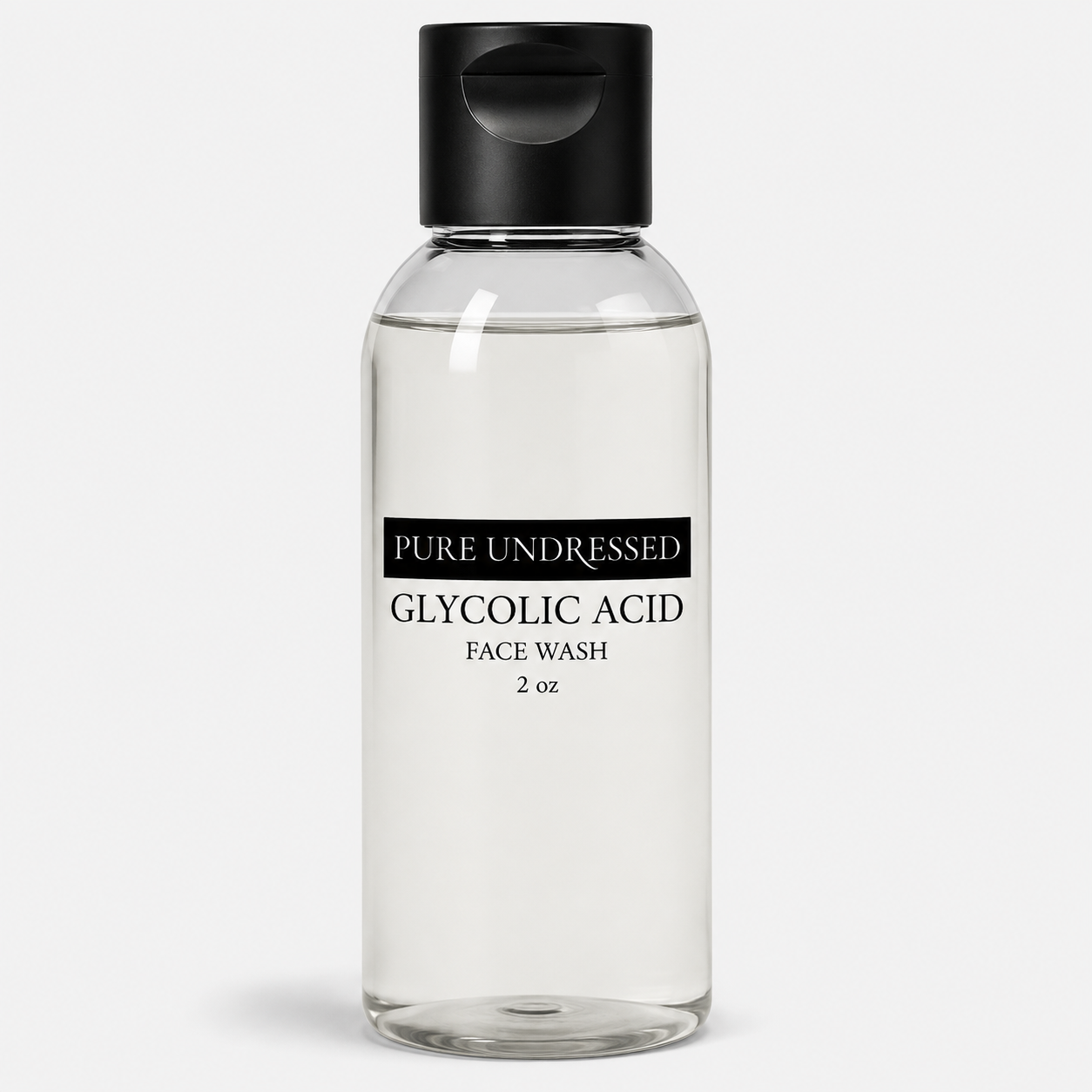 PURE UNDRESSED GLYCOLIC ACID FACE WASH