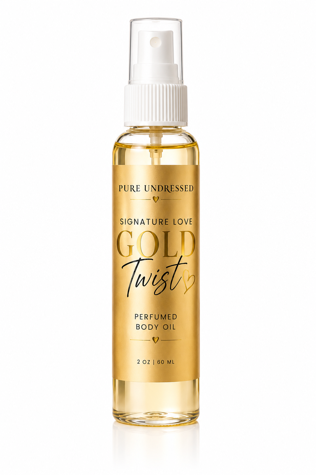 PURE UNDRESSED SIGNATURE LOVE GOLD TWIST