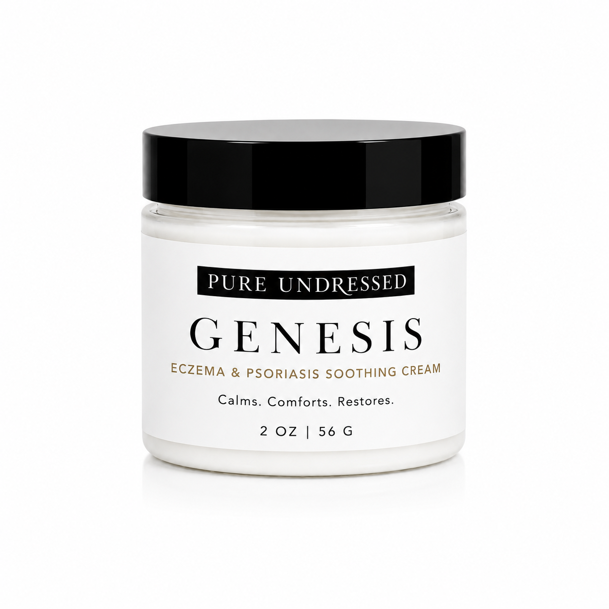 PURE UNDRESSED GENESIS ECZEMA & PSORIASIS SOOTHING CREAM