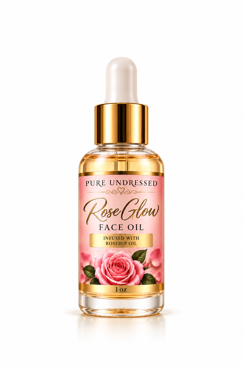 9/11 Pure Undressed Rose Glow Face Oil