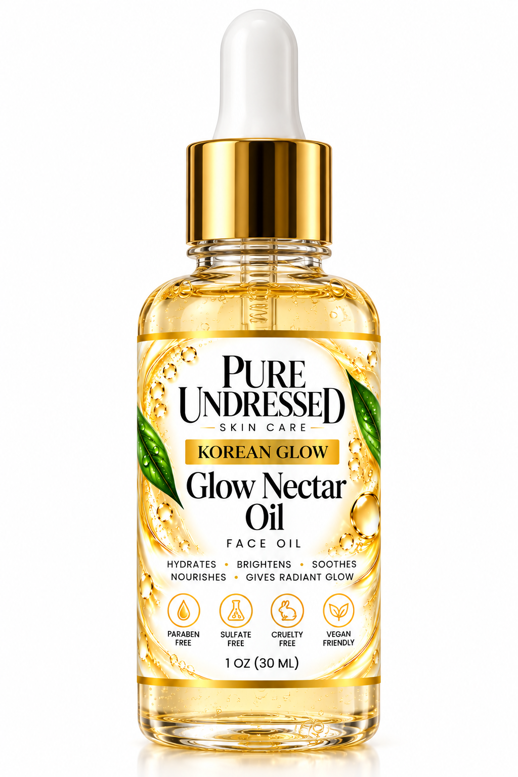 Korean Glow Nectar Oil 1 oz