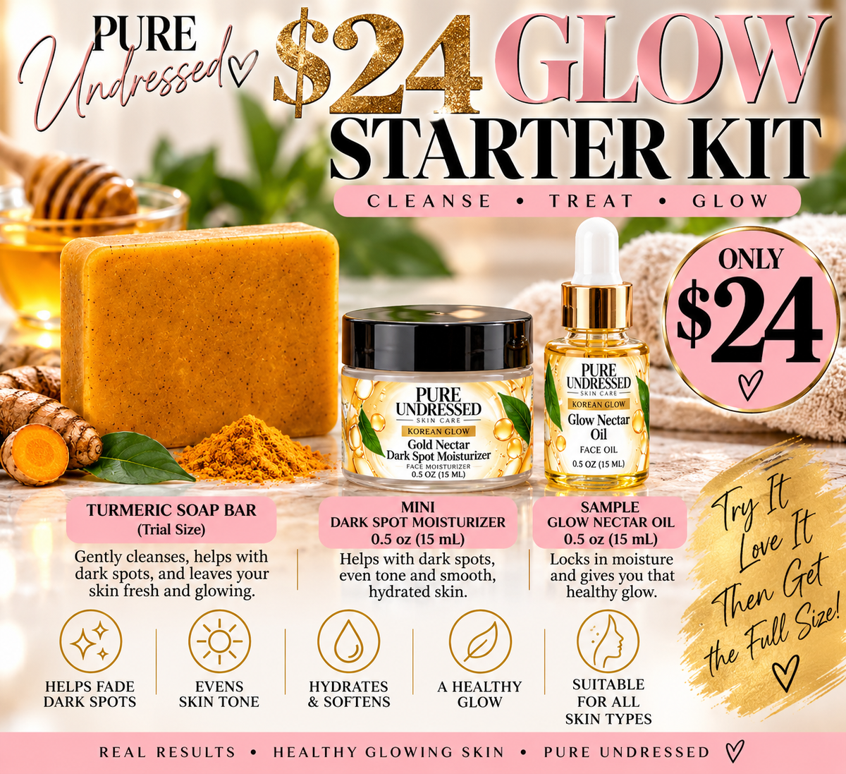 $24 GLOW STARTER KIT