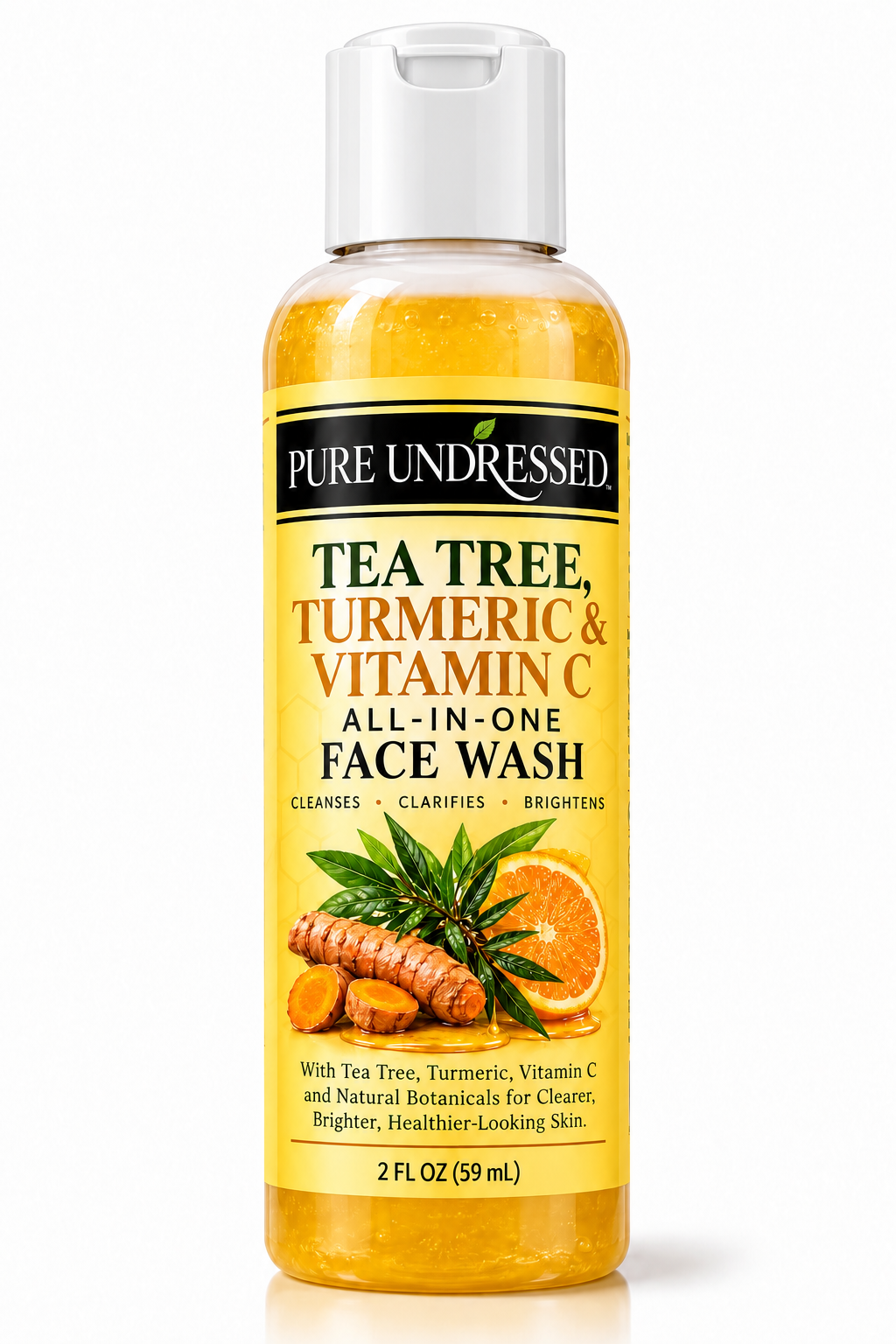 Tea Tree, Turmeric & Vitamin C All-in-One Face Wash