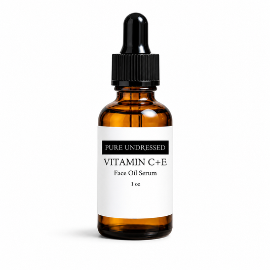 PURE UNDRESSED VITAMIN C+E FACE OIL SERUM