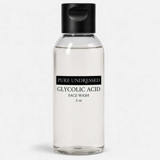 PURE UNDRESSED GLYCOLIC ACID FACE WASH