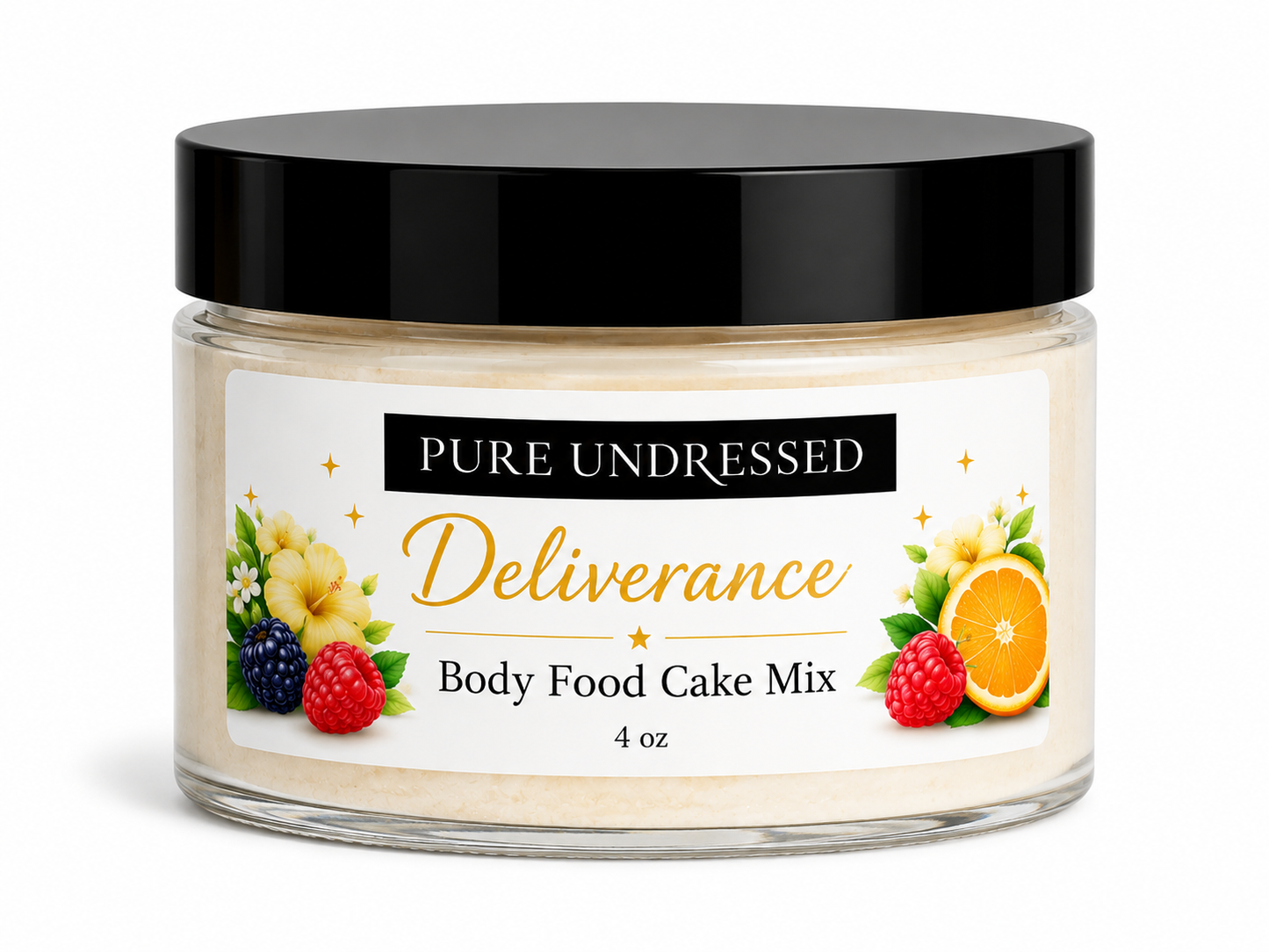 PURE UNDRESSED DELIVERANCE BODY FOOD CAKE MIX