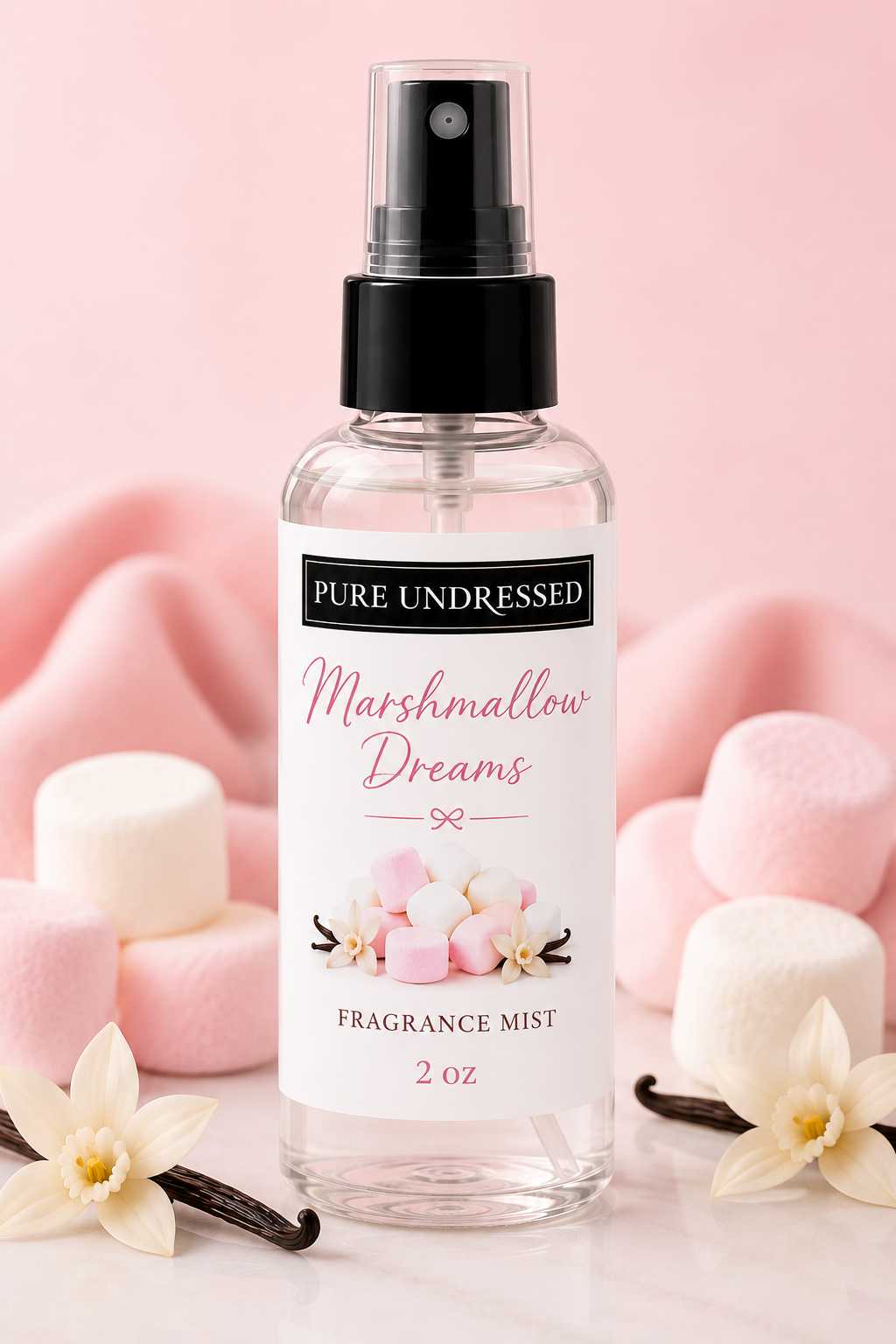 PURE UNDRESSED MARSHMALLOW DREAMS FRAGRANCE MIST