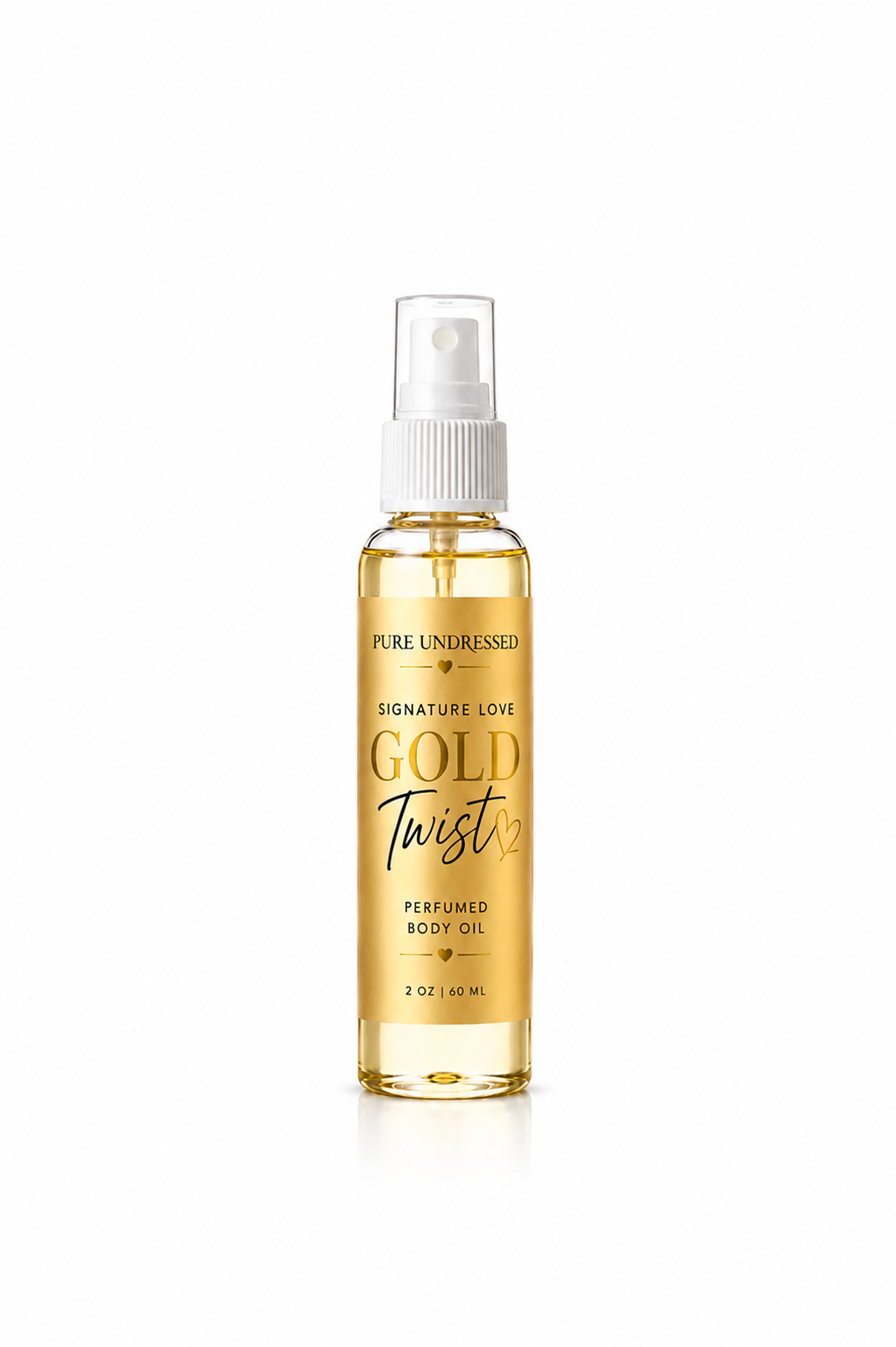 PURE UNDRESSED SIGNATURE LOVE GOLD TWIST