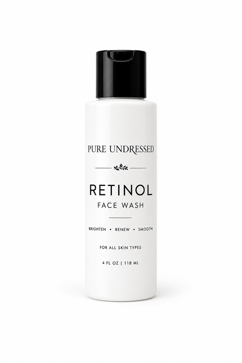 PURE UNDRESSED RETINOL FACE WASH