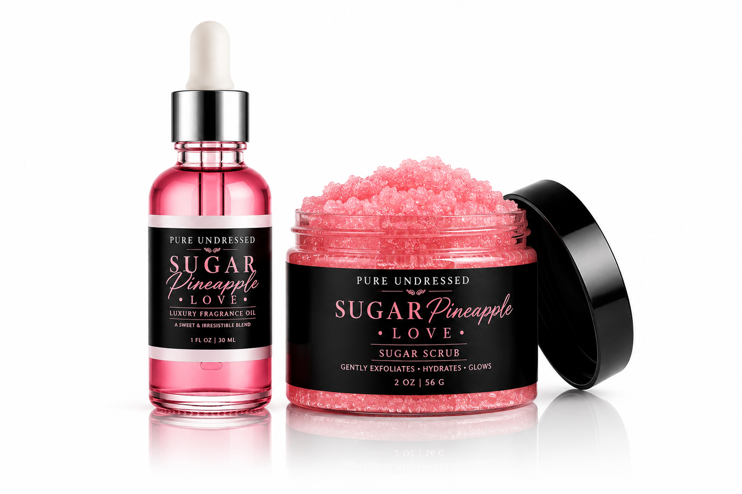 Pure Undressed Pineapple Sugar Love Combo