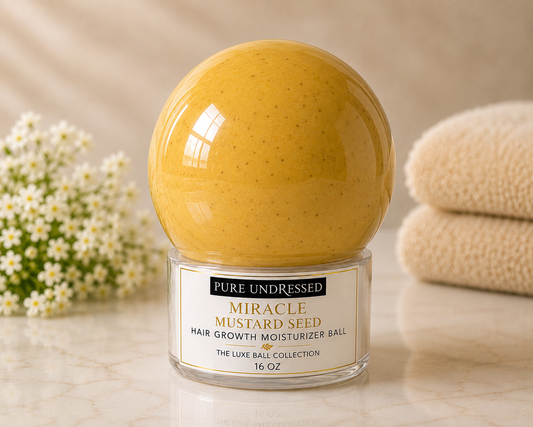 Sunday New Pure Undressed Miracle Mustard Seed Hair Growth Moisturizer Ball 16 oz