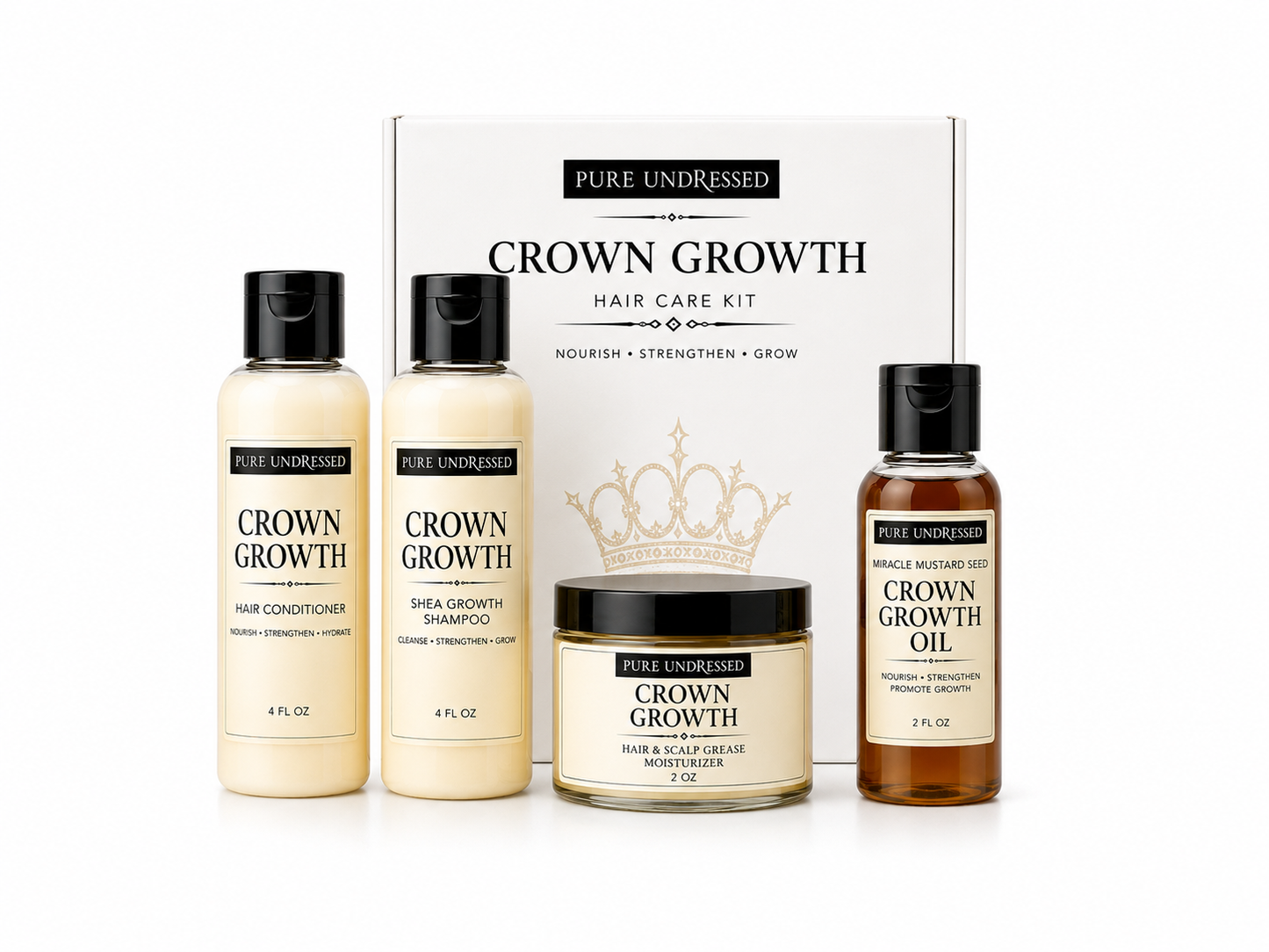 Happy B-Day T! Pure Undressed Crown Growth Hair Kit