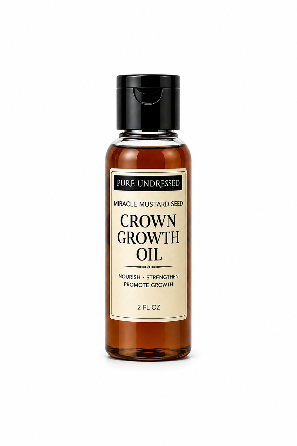 Pure Undressed Miracle Mustard Seed Hair Growth Oil 2 oz
